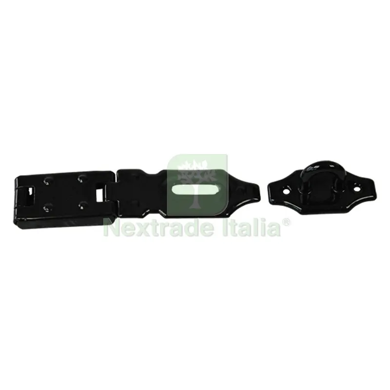 Portalucchetto per Finestra pz. 1 - col.nero — Lucchetti e catene — rif. FERX.038000NLM Portalucchetto per Finestra pz. 1 - col.nero — Lucchetti e catene — rif. FERX.038000NLM