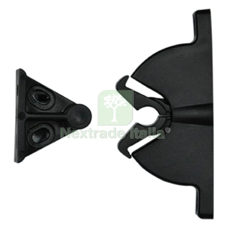 FERMAPORTA IN PVC A PINZA pz 2 - tipo grande — Ferramenta porte e finestre — rif. FERX.037328NLM FERMAPORTA IN PVC A PINZA pz 2 - tipo grande — Ferramenta porte e finestre — rif. FERX.037328NLM