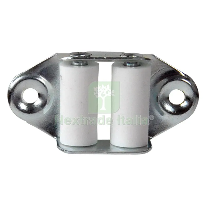 RULLO GUIDACINGHIE rulli nylon - pz 2 — Casalinghi e organizzazione — rif. FERX.030950NLM RULLO GUIDACINGHIE rulli nylon - pz 2 — Casalinghi e organizzazione — rif. FERX.030950NLM