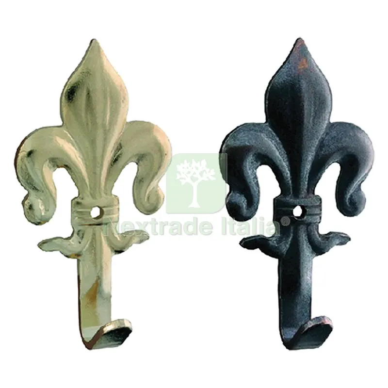 GANCIO PER QUADRI 'GIGLIO' mm 35 - pz. 5 oro — Casalinghi e organizzazione — rif. FERX.030620NLM GANCIO PER QUADRI 'GIGLIO' mm 35 - pz. 5 oro — Casalinghi e organizzazione — rif. FERX.030620NLM