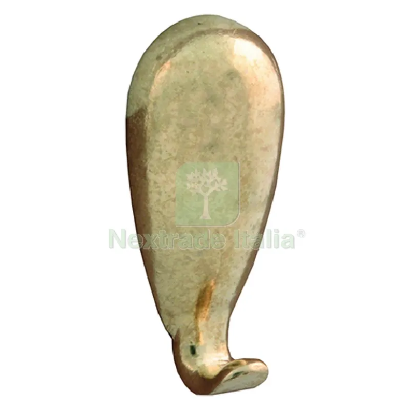 Gancio per Quadri 'goccia' mm 30 - pz. 5 oro — Casalinghi e organizzazione — rif. FERX.030810NLM