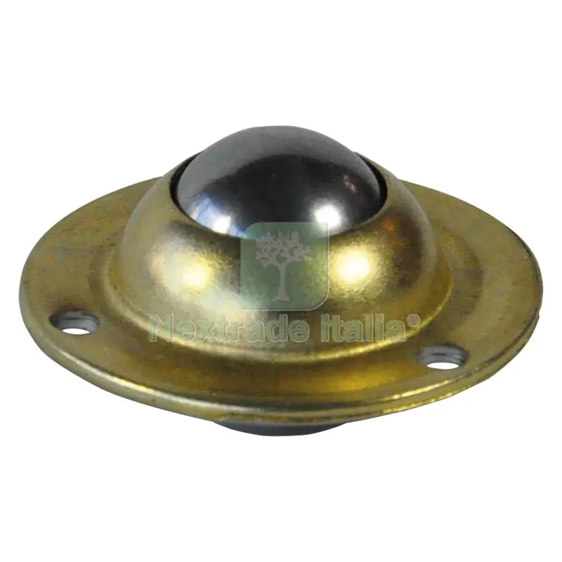 ROTELLA A SFERA CON PIASTRA mm. 30 - pz. 4 — Ricambi e accessori macchine da giardino — rif. FERX.038132NLM