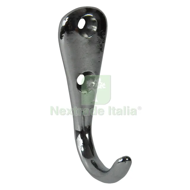 APPENDIABITO 1 GANCIO mm 50 pz 2 - cromo — Casalinghi e organizzazione — rif. FERX.037402NLM APPENDIABITO 1 GANCIO mm 50 pz 2 - cromo — Casalinghi e organizzazione — rif. FERX.037402NLM