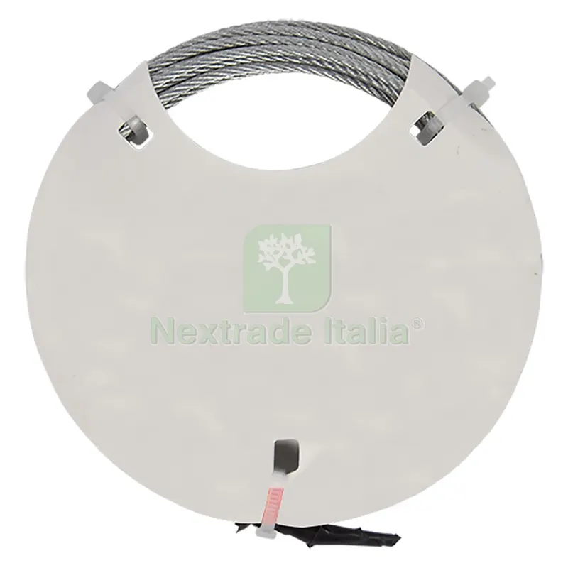 Fune per Arganelli mm 2,4 x rt. 6 mt — Arredo — rif. FERX.031074NLM Fune per Arganelli mm 2,4 x rt. 6 mt — Arredo — rif. FERX.031074NLM