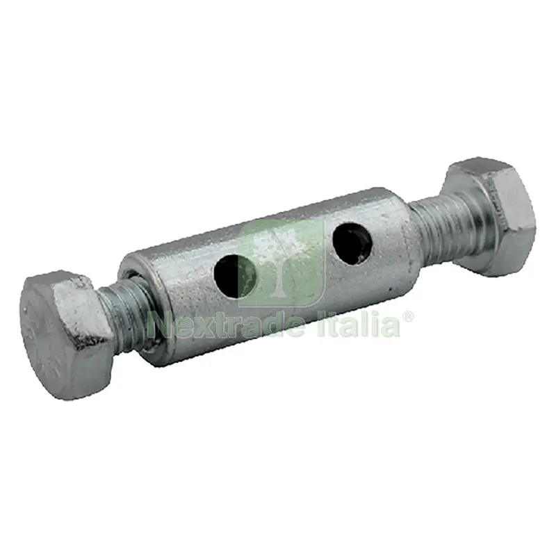 Morsetto 2 Viti in Testa diametro 8 - M5- F.3 pz 10 — Morse morsetti e strettoi — rif. FERX.038820NLM