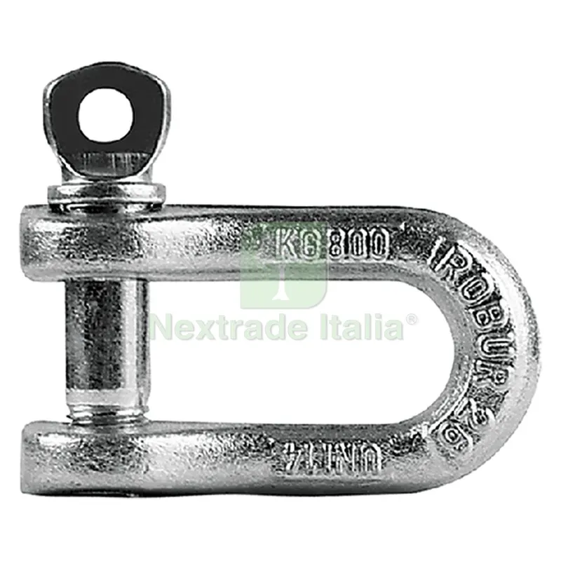 GRILLO DIRITTO mm 8 - pz. 2 — Funi, golfari e accessori sollevamento — rif. FERX.033024NLM GRILLO DIRITTO mm 8 - pz. 2 — Funi, golfari e accessori sollevamento — rif. FERX.033024NLM