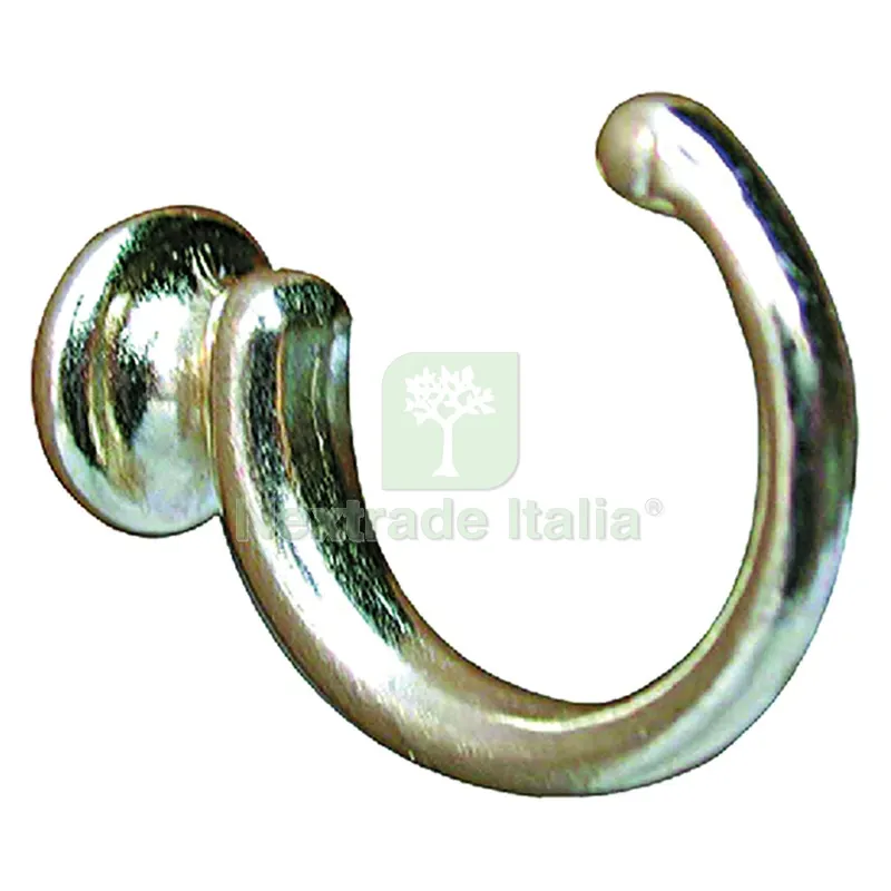 GANCIO PER TENDA 'FIRENZE' mm. 23 bronzato - pz. 2 — Casalinghi e organizzazione — rif. FERX.032321NLM GANCIO PER TENDA 'FIRENZE' mm. 23 bronzato - pz. 2 — Casalinghi e organizzazione — rif. FERX.032321NLM