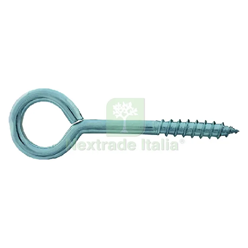 OCCHIOLO A VITE mm 18 x 50 - pz. 15 — Minuteria metallica — rif. FERX.040874NLM