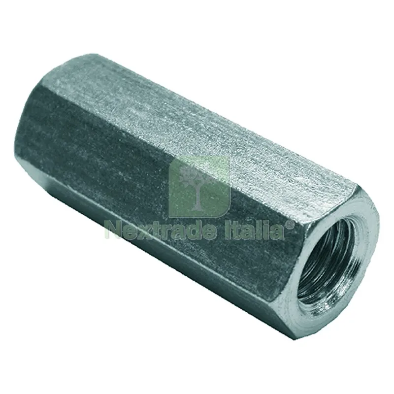MANICOTTO ESAGONALE DI GIUNZIONE mm 40 x M12 - pz. 2 — Tubi e raccordi — rif. FERX.041259NLM MANICOTTO ESAGONALE DI GIUNZIONE mm 40 x M12 - pz. 2 — Tubi e raccordi — rif. FERX.041259NLM