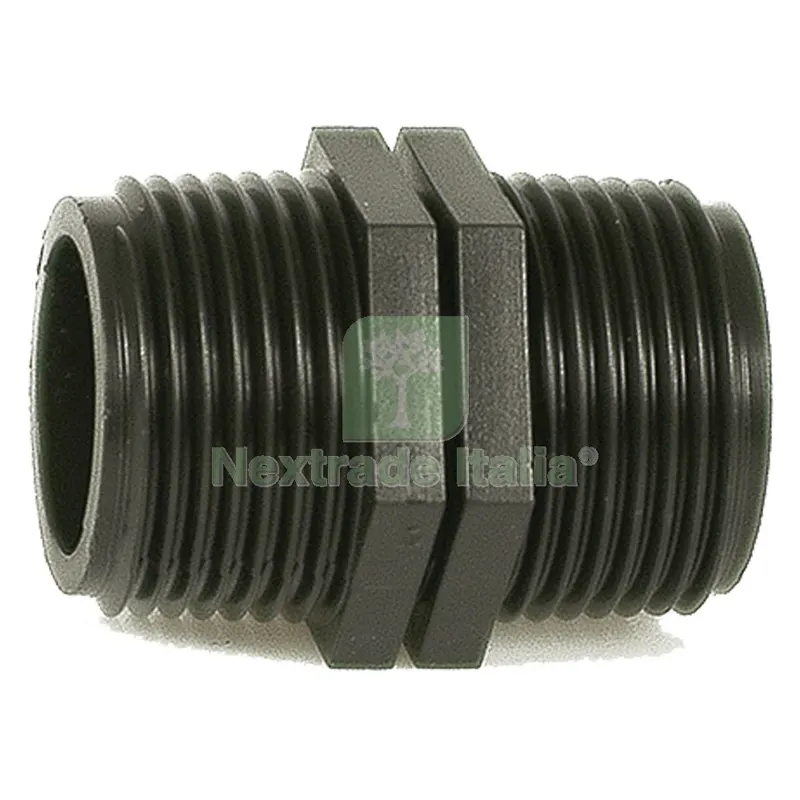 NIPPLO IN POLIPROPILENE PN10 3/4x 3/4 - pz 5 — Tubi e raccordi — rif. FERX.020774NLM