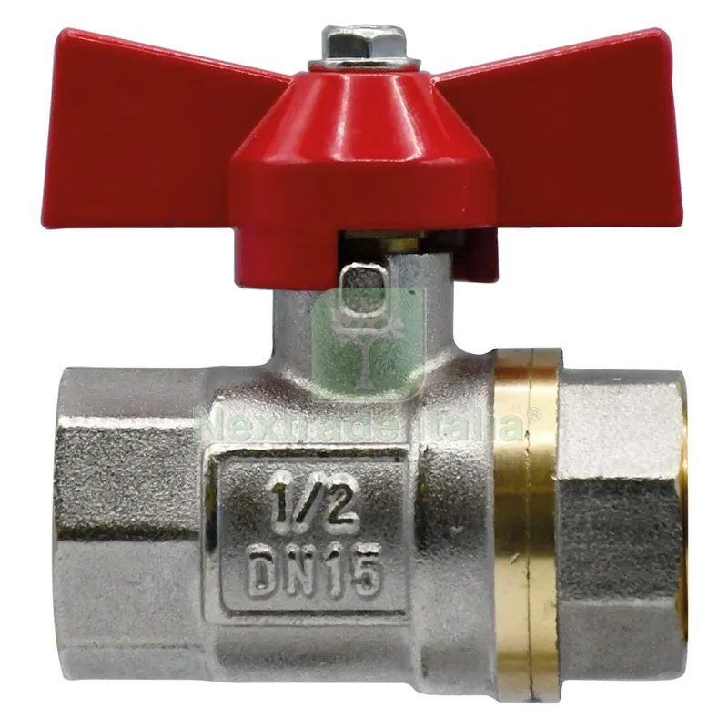 VALVOLA A SFERA FF FF 1/2 - pz. 1 — Rubinetti e valvole — rif. FERX.020520NLM