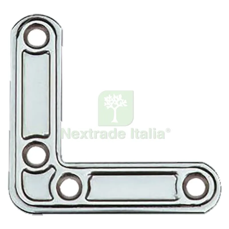 ANGOLO DI RINFORZO A SQUADRA mm 60 x 60 - pz. 4 — Isolanti e reti — rif. FERX.030134NLM
