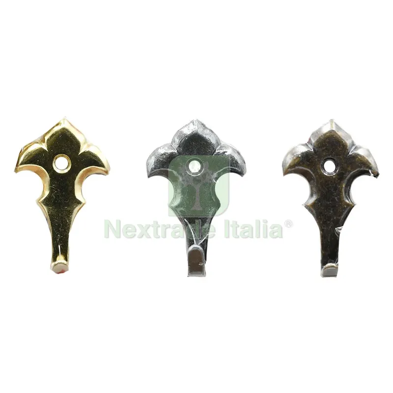 Gancio per Quadri 'giglio Magnum' mm 45 - pz. 2 nichelato — Casalinghi e organizzazione — rif. FERX.030644NLM Gancio per Quadri 'giglio Magnum' mm 45 - pz. 2 nichelato — Casalinghi e organizzazione — rif. FERX.030644NLM
