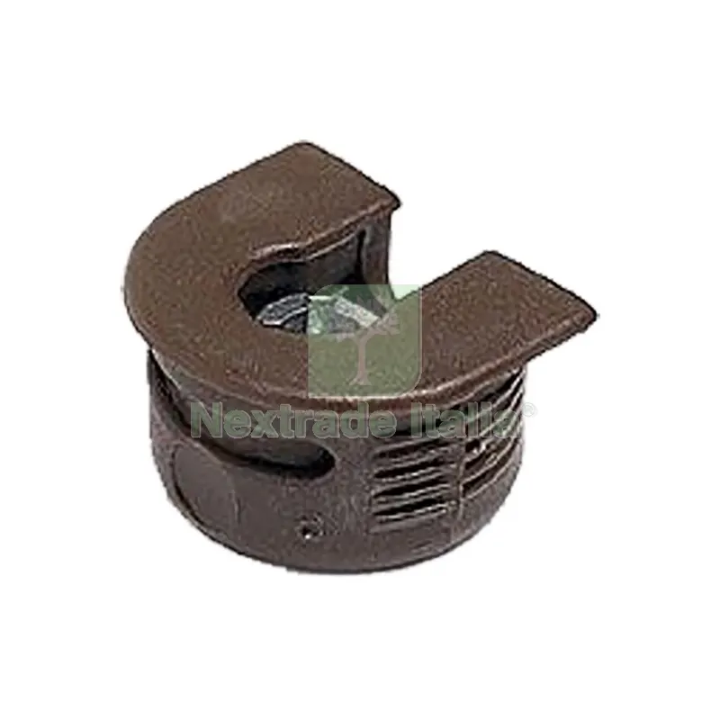 Giunzione Eccentrica Rivestita in PVC con Tirante mm.20 con tirante M6 - pz. 4 — Ferramenta porte e finestre — rif. FERX.039052NLM Giunzione Eccentrica Rivestita in PVC con Tirante mm.20 con tirante M6 - pz. 4 — Ferramenta porte e finestre — rif. FERX.039052NLM