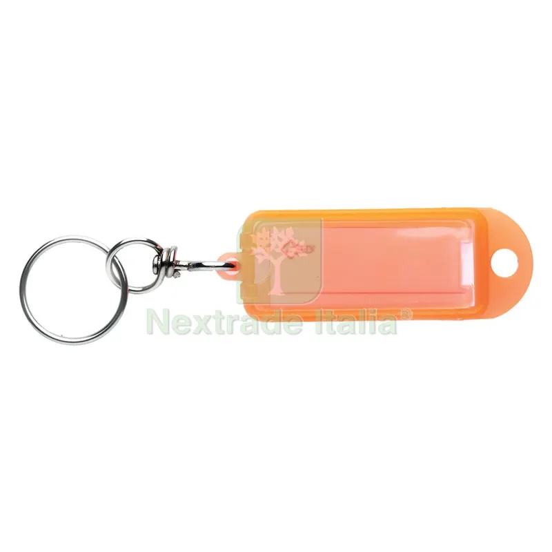 Targhetta Portachiavi con Givolare 'tipo Silca' mm 55 x 20 - pz 10 — Serrature e cilindri — rif. FERX.031356NLM Targhetta Portachiavi con Givolare 'tipo Silca' mm 55 x 20 - pz 10 — Serrature e cilindri — rif. FERX.031356NLM