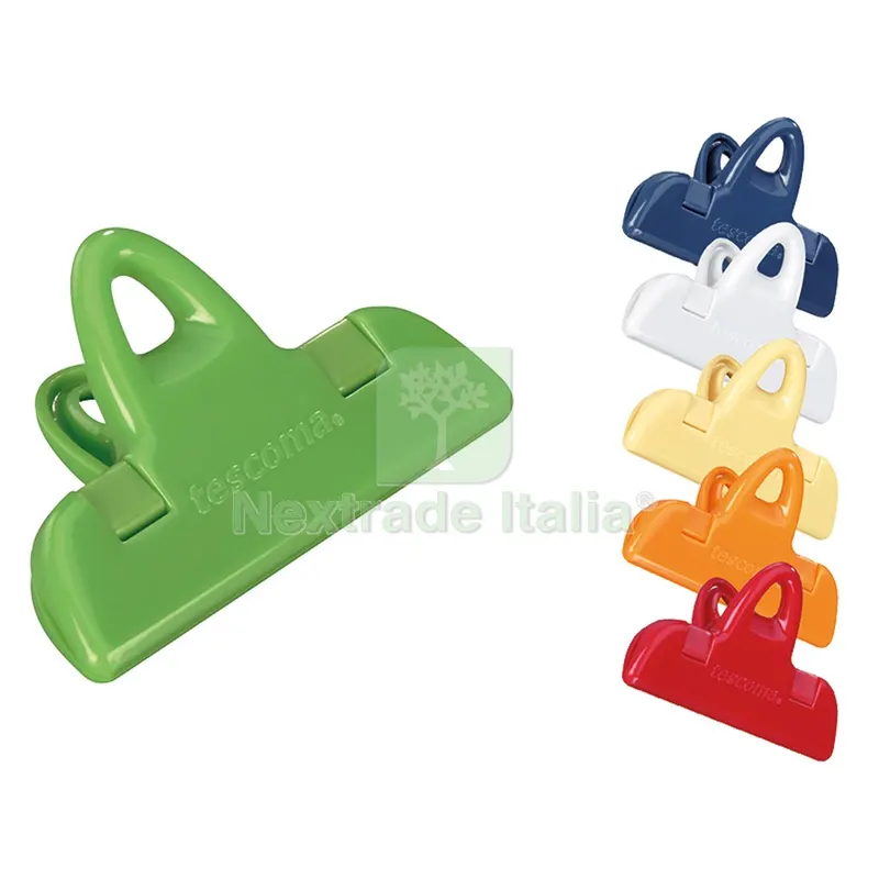 CLIP PER SACCHETTI Linea Presto cm.7 - set. 4 pz — Casalinghi e organizzazione — rif. FERX.790180NLM CLIP PER SACCHETTI Linea Presto cm.7 - set. 4 pz — Casalinghi e organizzazione — rif. FERX.790180NLM