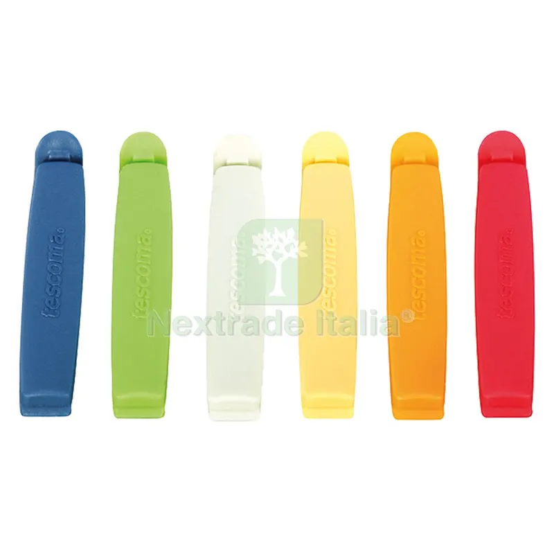 Clip per Sacchetti art.420752 - linea Presto cm.9 — Casalinghi e organizzazione — rif. FERX.790190NLM Clip per Sacchetti art.420752 - linea Presto cm.9 — Casalinghi e organizzazione — rif. FERX.790190NLM
