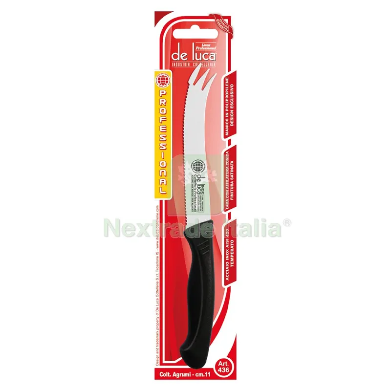 COLTELLO PER AGRUMI SEGHETTATO lama mm 110 — Cucina e coltelleria — rif. FERX.7904210NLM
