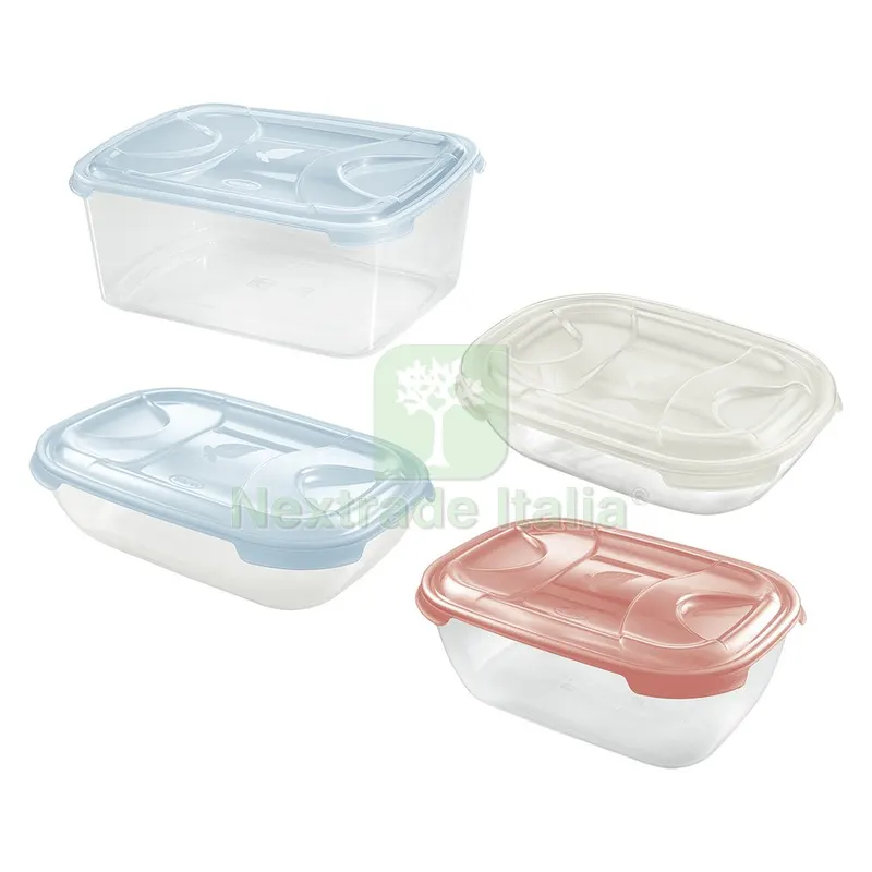 Contenitore Rettangolare in Plastica 'frigo BOX' lt6,8 cm 31x24xh.13,4 acqua trasp — Casalinghi e organizzazione — rif. FERX.8410997NLM Contenitore Rettangolare in Plastica 'frigo BOX' lt6,8 cm 31x24xh.13,4 acqua trasp — Casalinghi e organizzazione — rif. FERX.8410997NLM