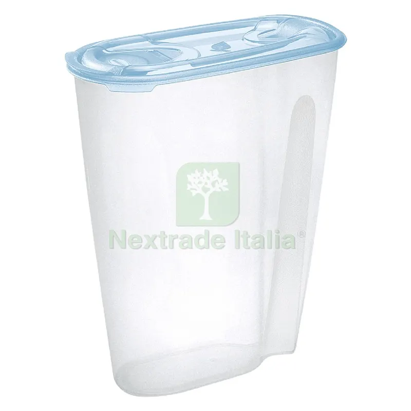 Contenitore Porta Cereali in Plastica lt 3 cm 21,5 x 10,7 x h 25,7 acqua — Casalinghi e organizzazione — rif. FERX.8411910NLM Contenitore Porta Cereali in Plastica lt 3 cm 21,5 x 10,7 x h 25,7 acqua — Casalinghi e organizzazione — rif. FERX.8411910NLM