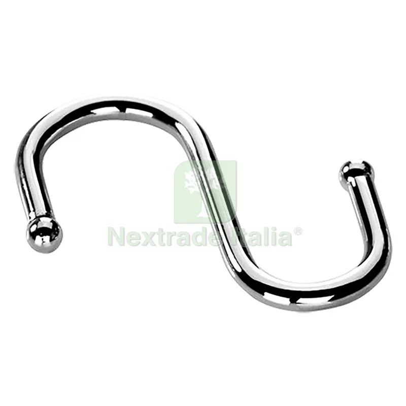 SET GANCI PER BARRA APPENDIMESTOLI art.900082 - Monti — Ferramenta per legno e mobili — rif. FERX.790770NLM
