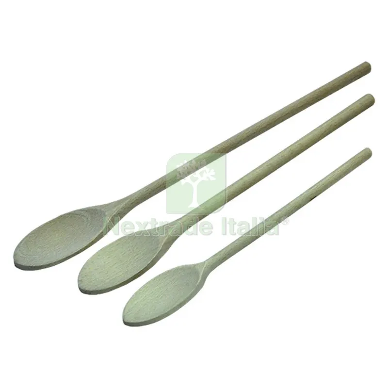 Cucchiai in Legno di Faggio cm. 25-30-35 — Casalinghi e organizzazione — rif. FERX.790924NLM Cucchiai in Legno di Faggio cm. 25-30-35 — Casalinghi e organizzazione — rif. FERX.790924NLM