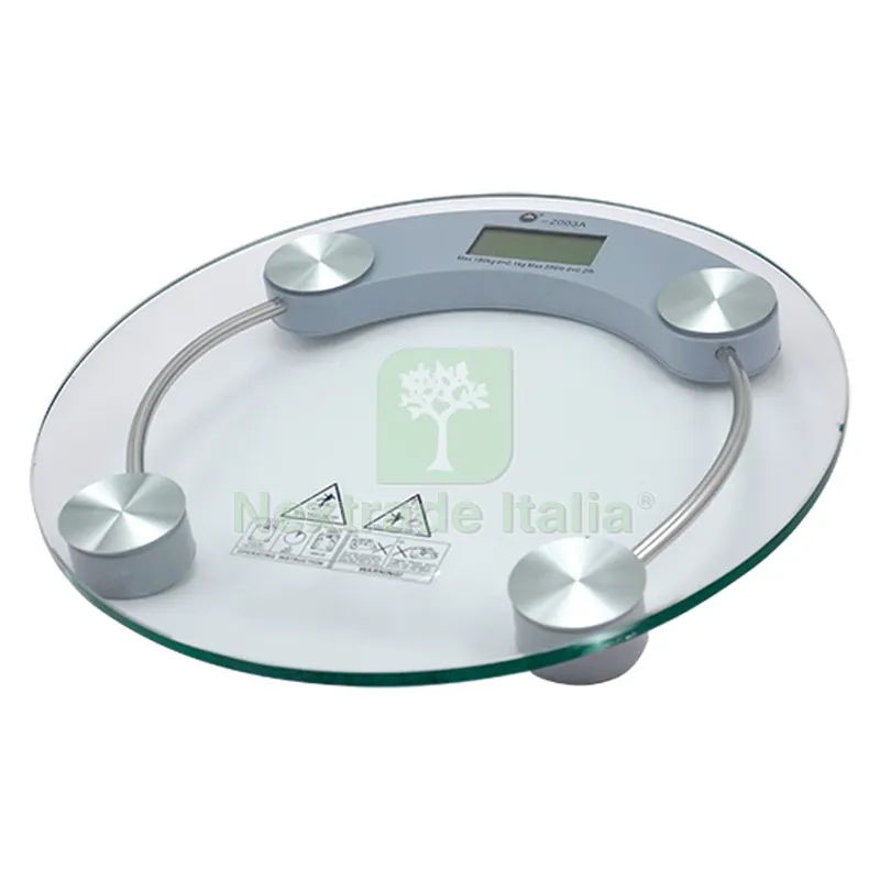 BILANCIA PESAPERSONE DIGITALE portata 180 kg - ø33 cm — Casalinghi e organizzazione — rif. FERX.8020262NLM