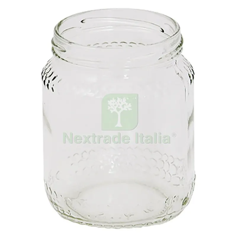 12PZ Vaso Vetro ''boccaccio'' per Alimenti Tipo ''miele'' 773 ml - imbocc. ø82 mm — Vasi e fioriere — rif. FERX.794040NLM