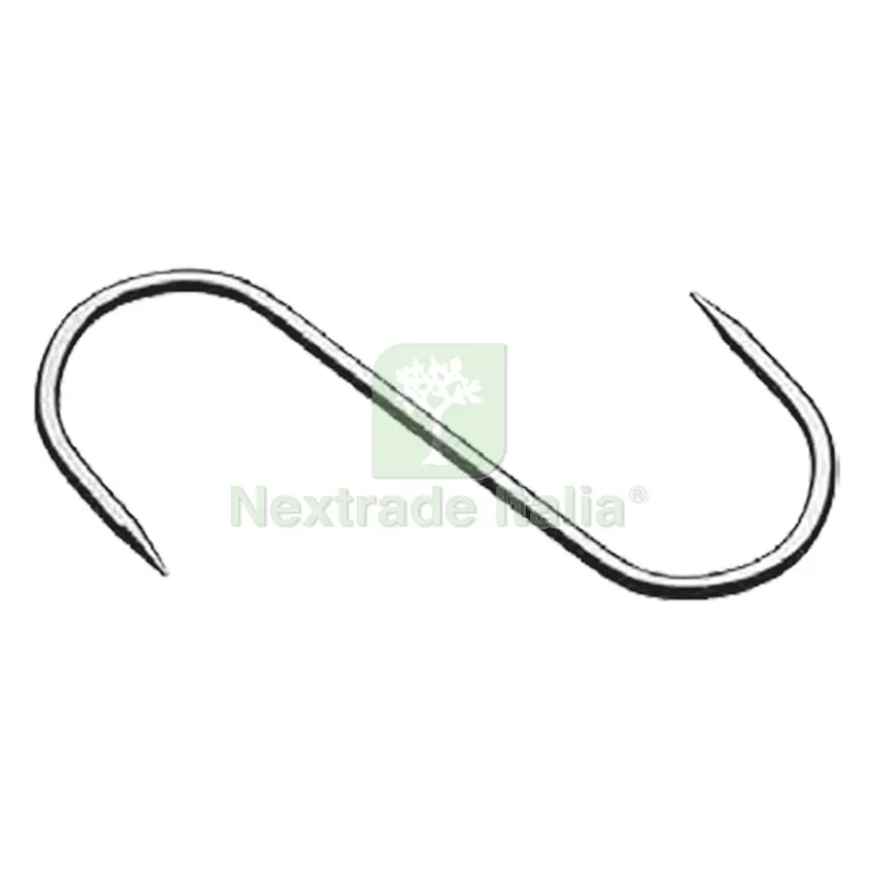 GANCIO FISSO 2 punte - mm 120 x 5 cf. 10 pz — Punte, frese e dischi — rif. FERX.801644NLM