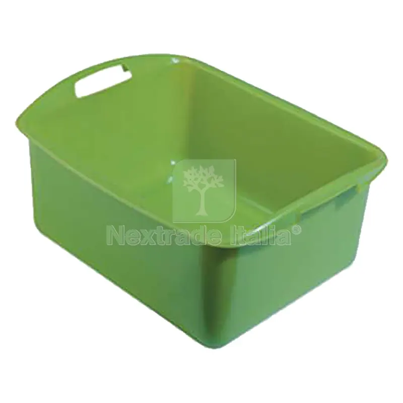 Vaschetta in PVC con Manici colori assortiti — Casalinghi e organizzazione — rif. FERX.841082NLM Vaschetta in PVC con Manici colori assortiti — Casalinghi e organizzazione — rif. FERX.841082NLM