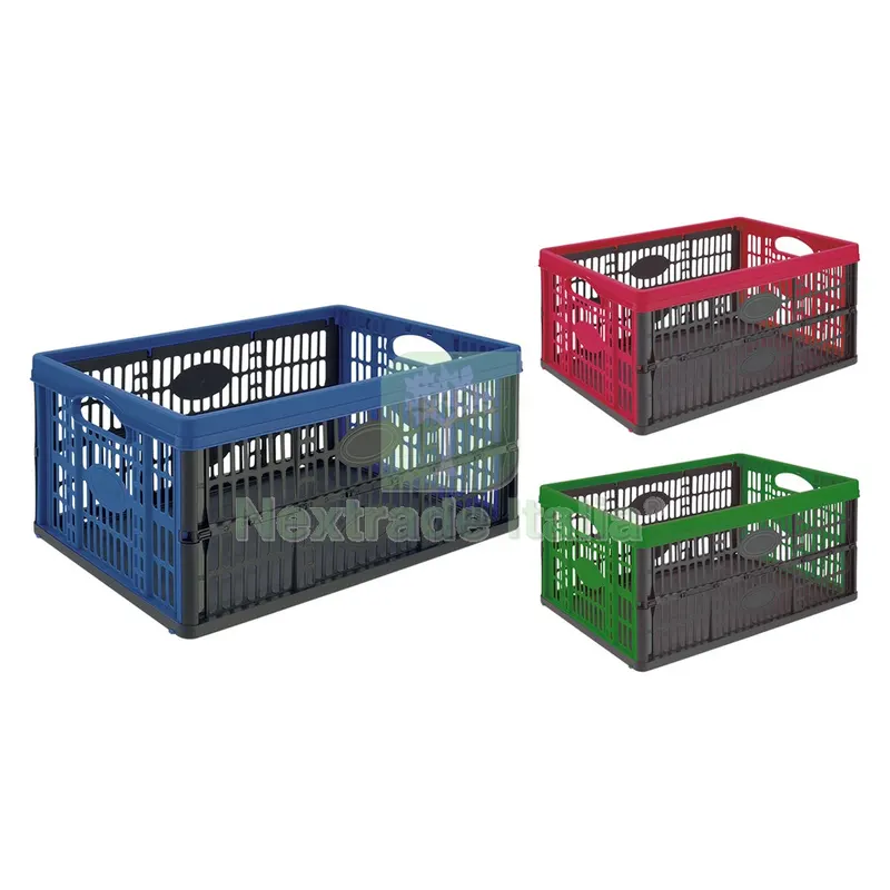 CESTA CASALINGA PIEGHEVOLE 'VOILA'' lt. 32 — Casalinghi e organizzazione — rif. FERX.8410824NLM CESTA CASALINGA PIEGHEVOLE 'VOILA'' lt. 32 — Casalinghi e organizzazione — rif. FERX.8410824NLM