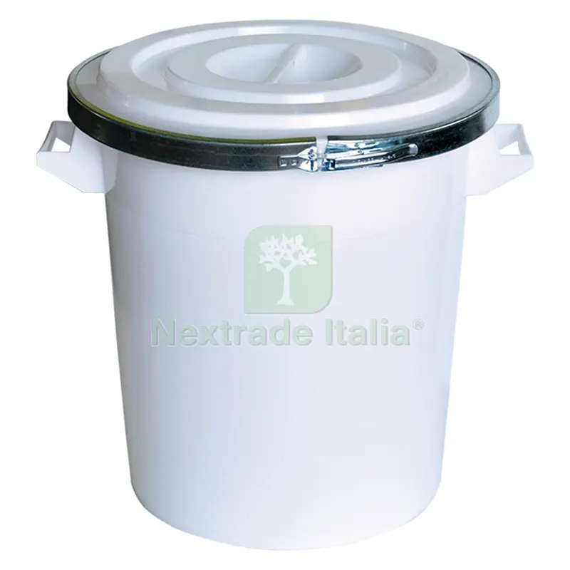 BIDONE INDUSTRIALE PER ALIMENTI Lt. 75 - øcm.49 — Casalinghi e organizzazione — rif. FERX.840222NLM