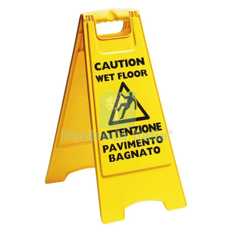 Pannello 'attenzione Pavimento Bagnato' colore giallo — Protezione piante e sementi — rif. FERX.8036330NLM