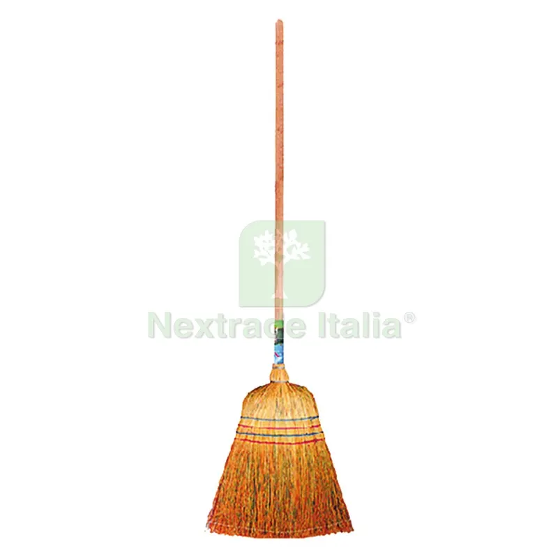 10PZ SCOPA 'SAGGINA' cm 40 x H 150 — Casalinghi e organizzazione — rif. FERX.610254NLM 10PZ SCOPA 'SAGGINA' cm 40 x H 150 — Casalinghi e organizzazione — rif. FERX.610254NLM