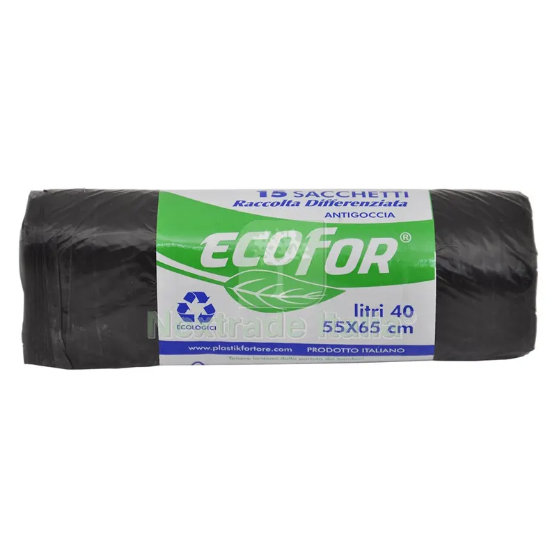 35CF Sacchetti per Pattumiera cm 70 x 110 cf.10 pz - trasparenti — Casalinghi e organizzazione — rif. FERX.8035420NLM