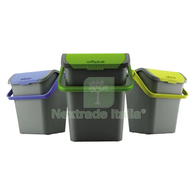 Pattumiera per Raccolta Differenziata 'ecologic' 28 lt. - cm 38 x 36,5 x h 37 — Casalinghi e organizzazione — rif. FERX.8034420NLM Pattumiera per Raccolta Differenziata 'ecologic' 28 lt. - cm 38 x 36,5 x h 37 — Casalinghi e organizzazione — rif. FERX.8034420NLM