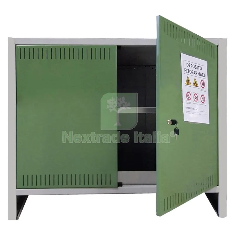 Armadio Deposito Fitofarmaci 'pratiko' 2 ante - cm 100 x 40 x h 80 basso — Arredo — rif. FERX.6130694NLM Armadio Deposito Fitofarmaci 'pratiko' 2 ante - cm 100 x 40 x h 80 basso — Arredo — rif. FERX.6130694NLM