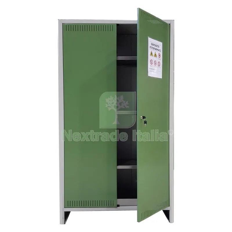 Armadio Deposito Fitofarmaci 'pratiko' 2 ante - cm 100 x 40 x h 179,5 alto — Arredo — rif. FERX.6130697NLM Armadio Deposito Fitofarmaci 'pratiko' 2 ante - cm 100 x 40 x h 179,5 alto — Arredo — rif. FERX.6130697NLM