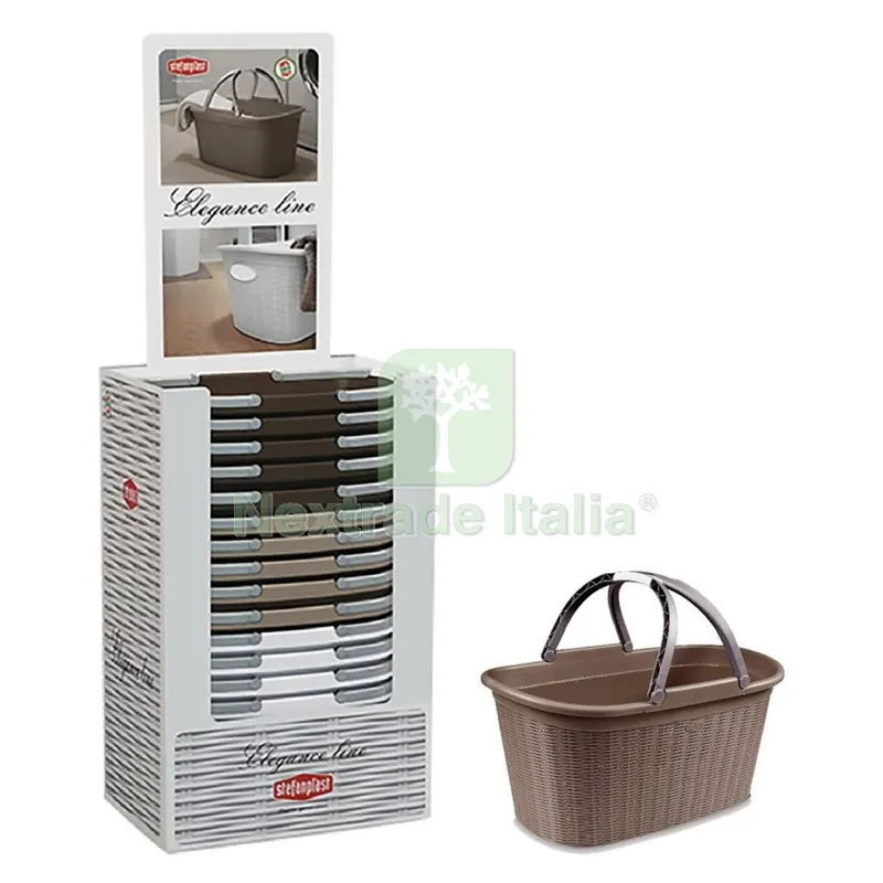 Espositore Cesta Portabiancheria 'elegance' totale 15 pezzi — Articoli per ufficio — rif. FERX.8034680NLM Espositore Cesta Portabiancheria 'elegance' totale 15 pezzi — Articoli per ufficio — rif. FERX.8034680NLM
