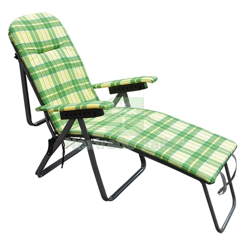 Sedia a Sdraio 'CIPRO-HAITI' cm 183 x 61 x 64 — Tempo libero outdoor — rif. FERX.6131006NLM Sedia a Sdraio 'CIPRO-HAITI' cm 183 x 61 x 64 — Tempo libero outdoor — rif. FERX.6131006NLM