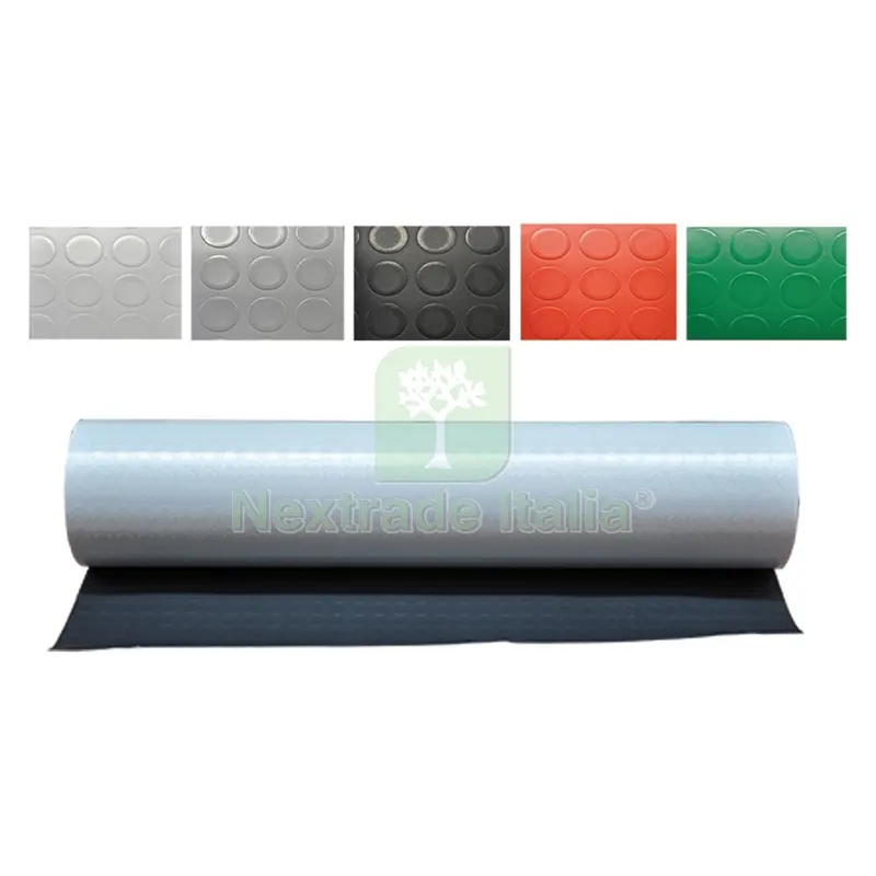 TAPPETO A BOLLE mt. 1 x 25 grigio sp. 1,3 mm — Casalinghi e organizzazione — rif. FERX.3128210NLM