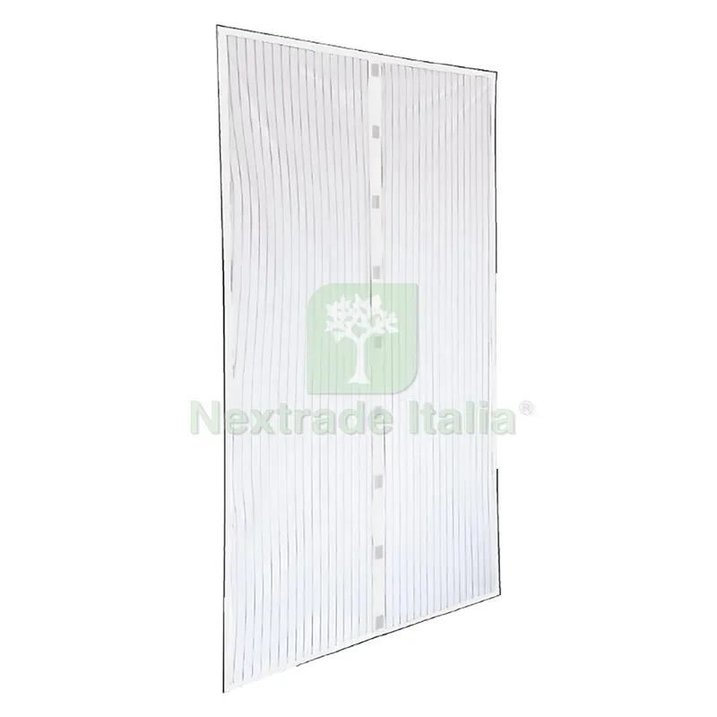 ZANZARIERA IN POLIESTERE CON MAGNETI PER PORTA 'ECCO MAGNET' cm 120 x 160 - col. bianco — Tende e zanzariere — rif. FERX.3143090NLM ZANZARIERA IN POLIESTERE CON MAGNETI PER PORTA 'ECCO MAGNET' cm 120 x 160 - col. bianco — Tende e zanzariere — rif. FERX.3143090NLM