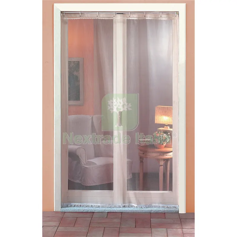 TENDA ZANZARIERA CON GANCI ED ANELLI 'MOSCHITO' beige — Tende e zanzariere — rif. FERX.3143902NLM TENDA ZANZARIERA CON GANCI ED ANELLI 'MOSCHITO' beige — Tende e zanzariere — rif. FERX.3143902NLM