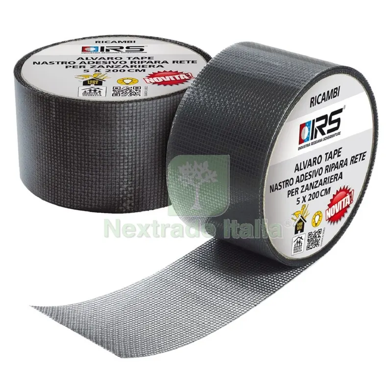 NASTRO RIPARA RETE PER ZANZARIERE cm 50 x 2 mt — Tende e zanzariere — rif. FERX.3143520NLM NASTRO RIPARA RETE PER ZANZARIERE cm 50 x 2 mt — Tende e zanzariere — rif. FERX.3143520NLM