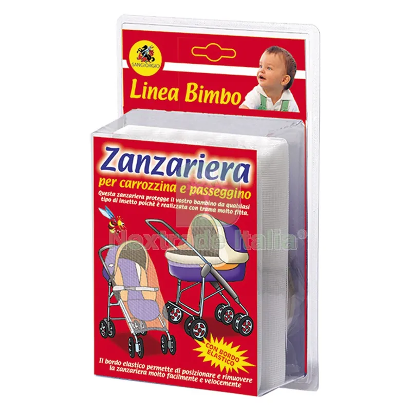 ZANZARIERA IN POLIESTERE PER CARROZZINA CM 150 X 250 - COLORE BIANCO — Tende e zanzariere — rif. FERX.3143120NLM ZANZARIERA IN POLIESTERE PER CARROZZINA CM 150 X 250 - COLORE BIANCO — Tende e zanzariere — rif. FERX.3143120NLM