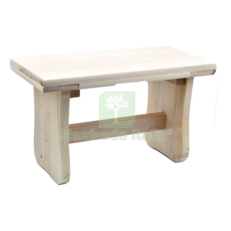 SGABELLO 'BASSO' cm 40 x 20 x h 20 - legno chiaro — Arredo — rif. FERX.7909450NLM SGABELLO 'BASSO' cm 40 x 20 x h 20 - legno chiaro — Arredo — rif. FERX.7909450NLM
