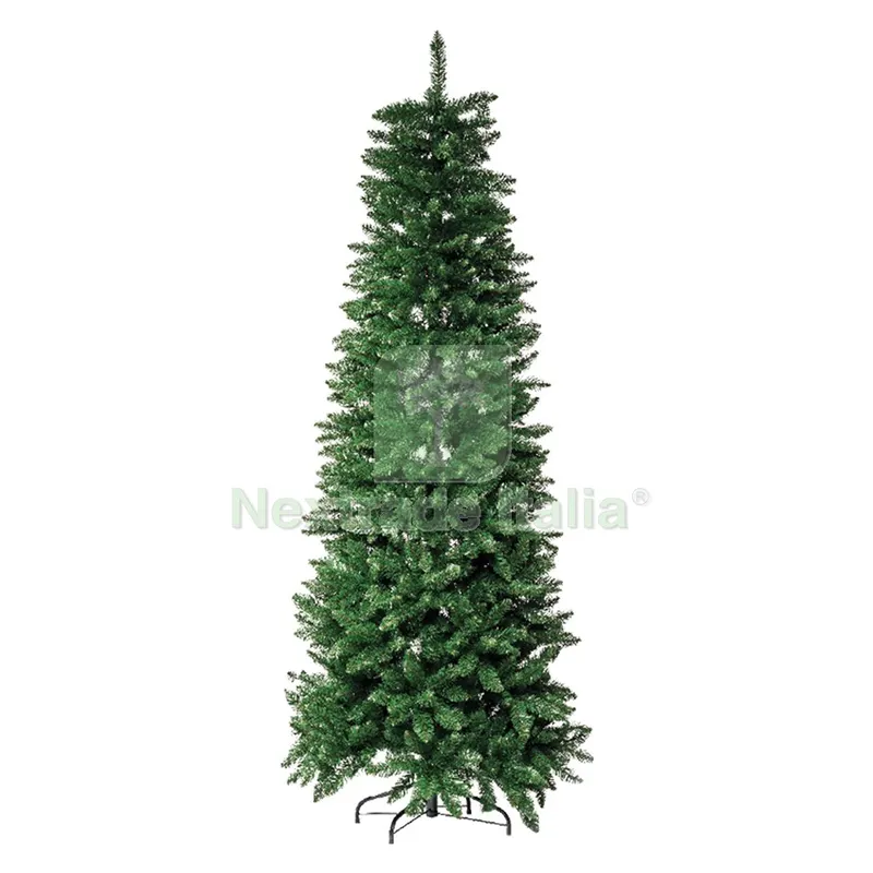 Albero di Natale 'leon Slim' h.210 cm - base 85 cm / 1002 rami — Decorazioni natalizie — rif. FERX.8076482NLM Albero di Natale 'leon Slim' h.210 cm - base 85 cm / 1002 rami — Decorazioni natalizie — rif. FERX.8076482NLM