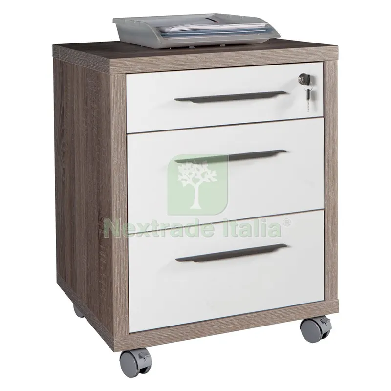 Cassettiera Ufficio 3 Cassetti Linea 'chania' — Arredo — rif. FERX.7950101NLM Cassettiera Ufficio 3 Cassetti Linea 'chania' — Arredo — rif. FERX.7950101NLM