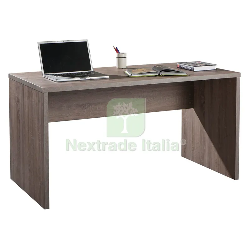 Scrivania Linea 'salonicco' cm. 178 x 69 x h.74,5 - rovere — Arredo — rif. FERX.7950182NLM Scrivania Linea 'salonicco' cm. 178 x 69 x h.74,5 - rovere — Arredo — rif. FERX.7950182NLM
