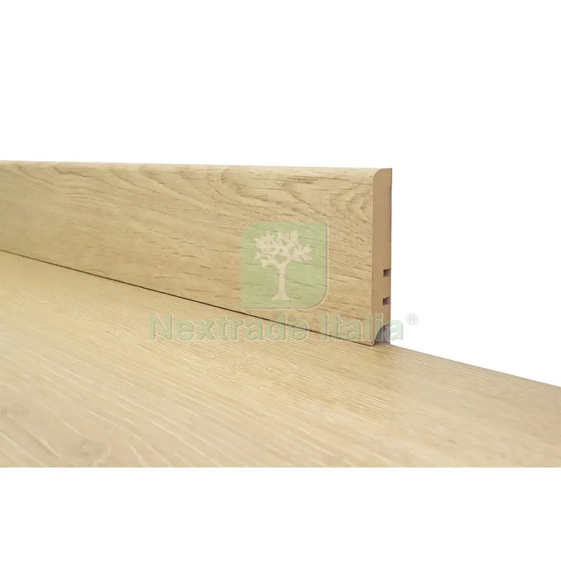 10PZ BATTISCOPA PER LAMINATO bianco — Profili e angolari decorativi — rif. FERX.6125989NLM 10PZ BATTISCOPA PER LAMINATO bianco — Profili e angolari decorativi — rif. FERX.6125989NLM